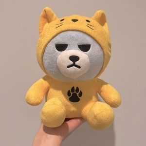 BIGBANG X KRUNK YG Entertainment Mascot Cat Suit Stuffed Animal Toy